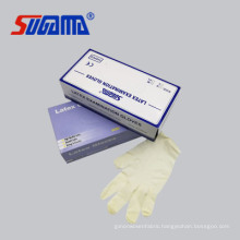 Disposable Sterile 100% Natural Latex Medical Surgical Examination Gloves